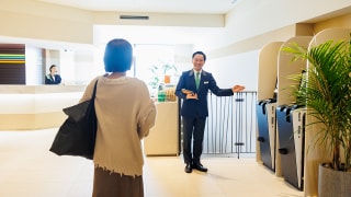 セルフチェックイン機